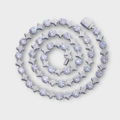 Star X Stud Chain