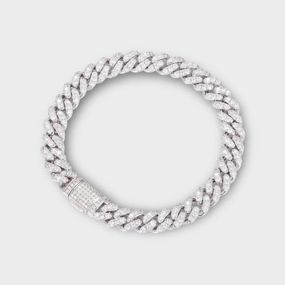 ICED Out Moissanite Cuban Link Bracelet